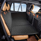 Rugged Paws™ Hard-Base Dog Back Seat Protector — Waterproof & Non-Slip